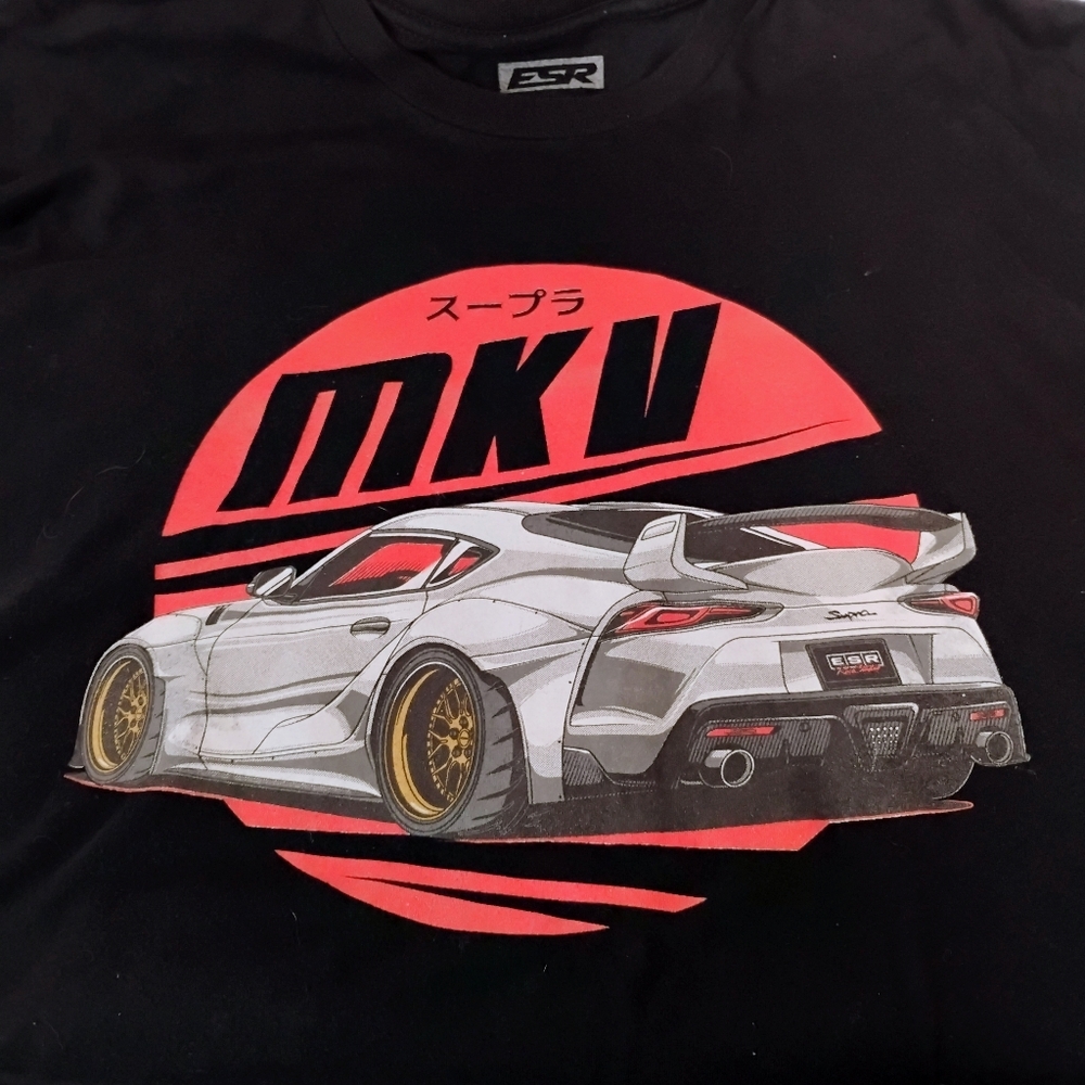 ESR Racing Street Hunter Supra V3‎ T Shirt Mens Large MK Car Racing Auto Japan E